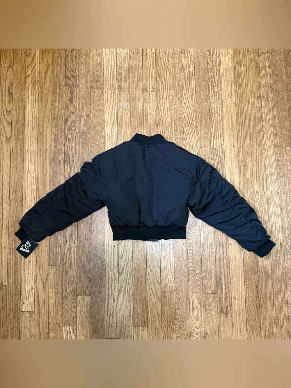 NWT Art Class Black Bomber Jacket Girls size 8